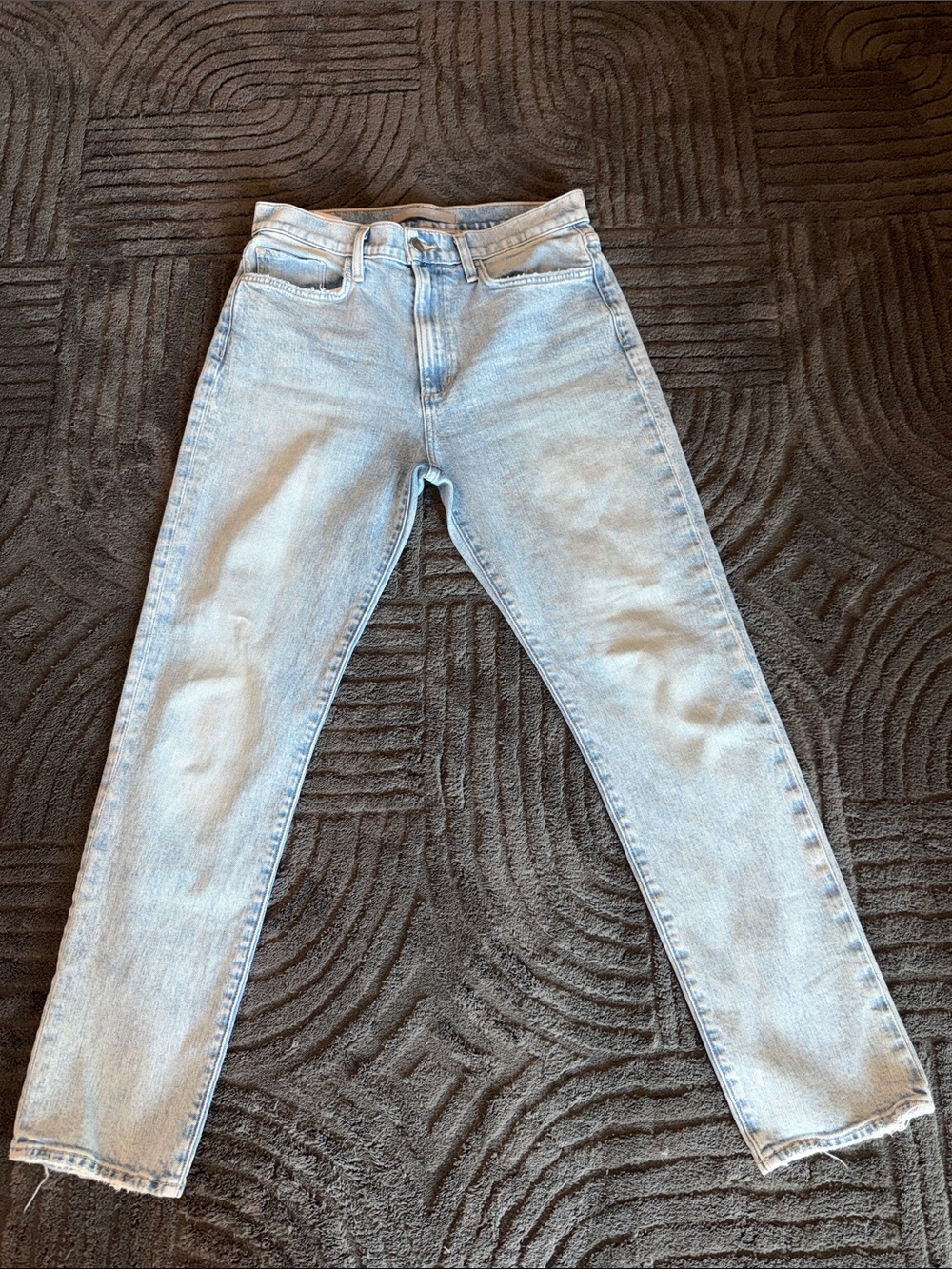 Joe's Jeans Light Blue High-Rise Straight Leg Jeans